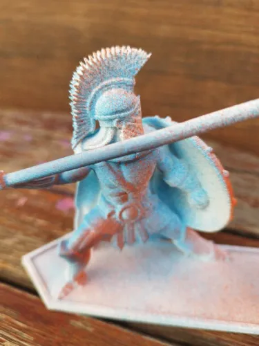 decoração guerreiro suporte para incensos 3D