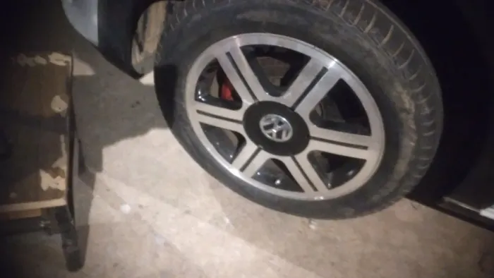 Troco 4 rodas montadas gol raly 15 4 por 100 por rodas de ferro montadas e $$$ para min