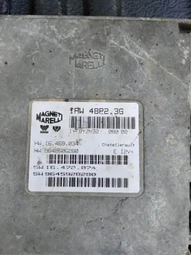      Módulo De Injeção Do Citroen Picasso 2.0 De 2001 Até *0