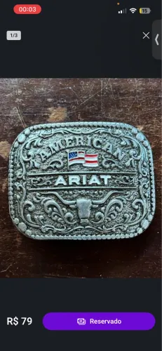 Fivela Ariat