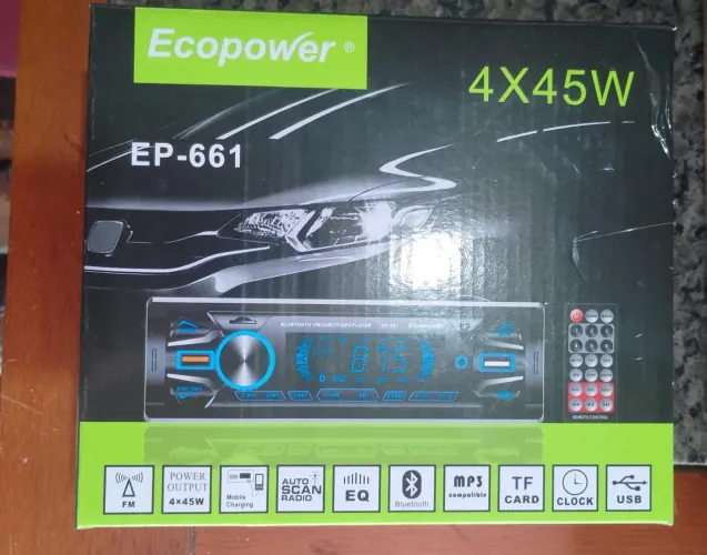 Radio com bluetooth