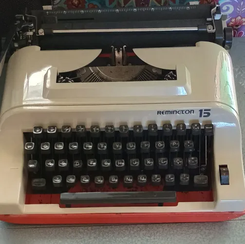 Máquina de datilografia