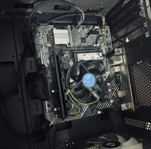 Kit processador I5 10 gen/placa mãe asus h510 lga 1200