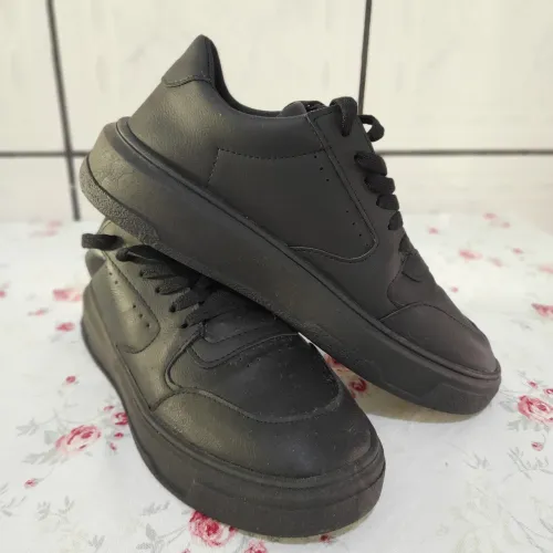 Tênis Masculino Preto Tamanho 39 Desapego