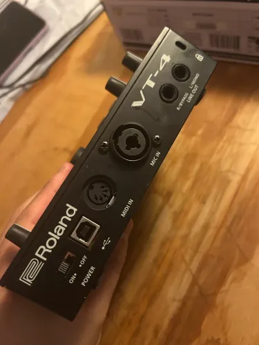Roland vt-4 transformador de voz