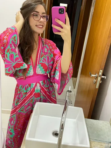 Vestido midi farm