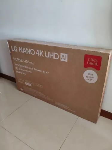 Smart TV LG Nano 4K Nu850B 43' 2026 AI