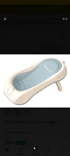 Redutor De Banheira Com Anti Derrapante Mastela Celeste Lisa