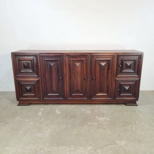Buffet em Jacarandá Maciço | Década de 60 | Design Modernista Brasileiro