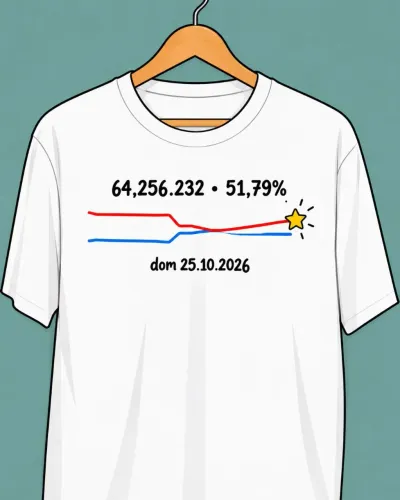 Camisa gráfico vacina eleição personalizada