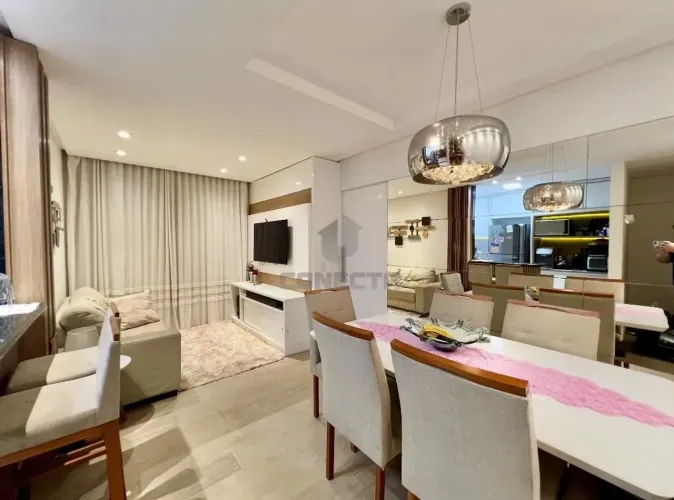 Apartamento mobiliado 3 quartos, 1 suíte na Praia das Gaivotas-Vila Velha