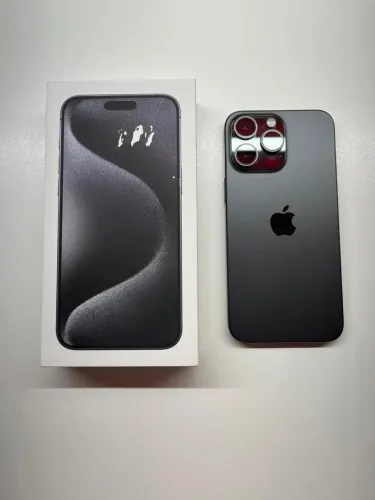 iPhone 15 Pro Max 256 Black Titanium
