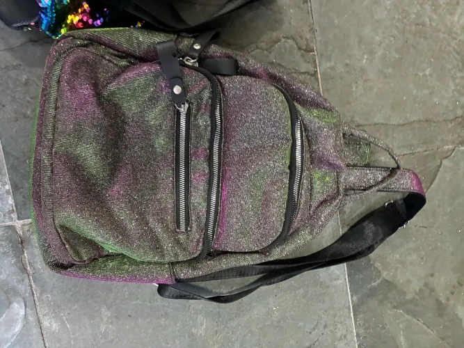 Mochila Juvenil Paetê