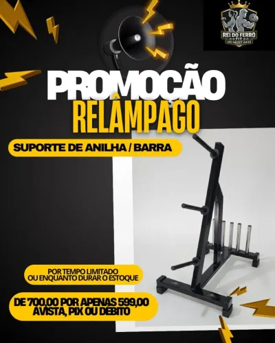 Suporte de Anilhas / Barra