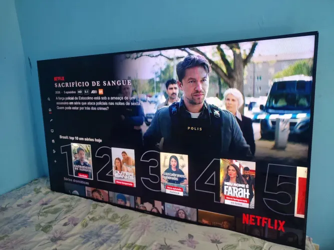Smart tv Samsung 75 polegadas Leia Tudo