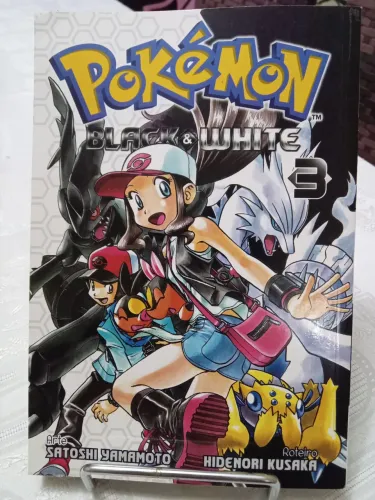 Mangá Pokémon Black e White volume 3 panini comics 