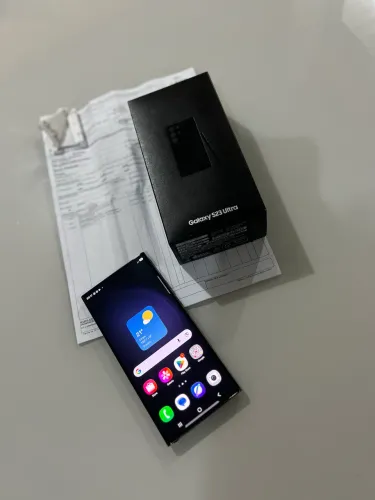 S23 ultra 256GB na caixa com nota fiscal