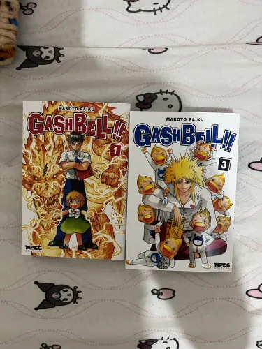 Manga Gashbell volume 1 e 3