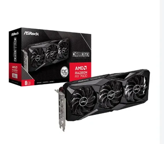 ASRock Radeon RX 7600 Challenger Pro OC