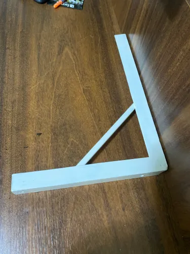 Suporte mão francesa em cantoneira- 32cm