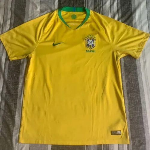 Camisa Nike Brasil Home 18/19 Torcedor Pro Oficial