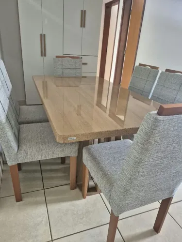 Mesa de Jantar Kappesberg - 6 Lugares