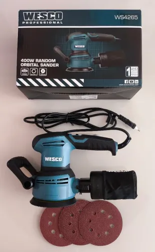 Lixadeira Roto Orbital Wesco Profissional 400W NOVA PROMOÇÃO