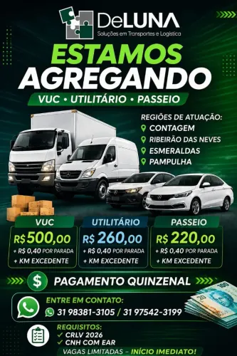 Vagas de emprego Deluna.