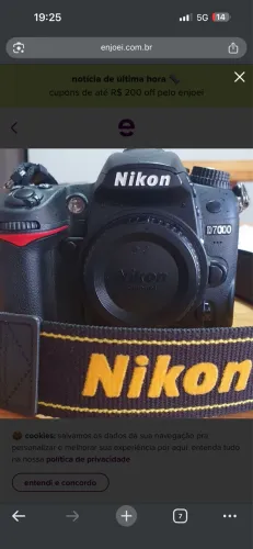 Câmera Nikon D7000