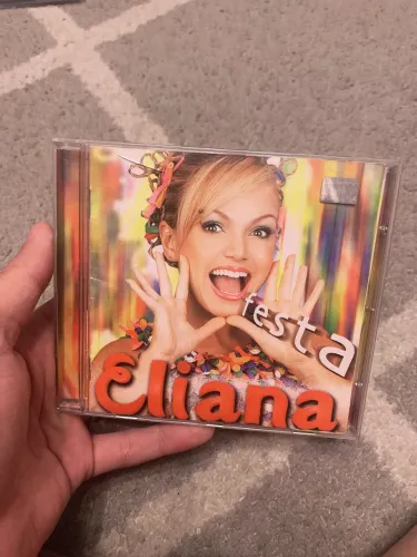 Cd Eliana - Festa (Com Avaria no Encarte)