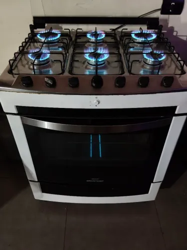 FOGÃO 6 BOCAS BRASTEMP SEMI NOVO AUTOMÁTICO ENTREGAMOS