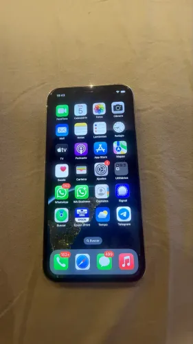 iPhone 12 Pro 256GB - Branco - Super conservado 