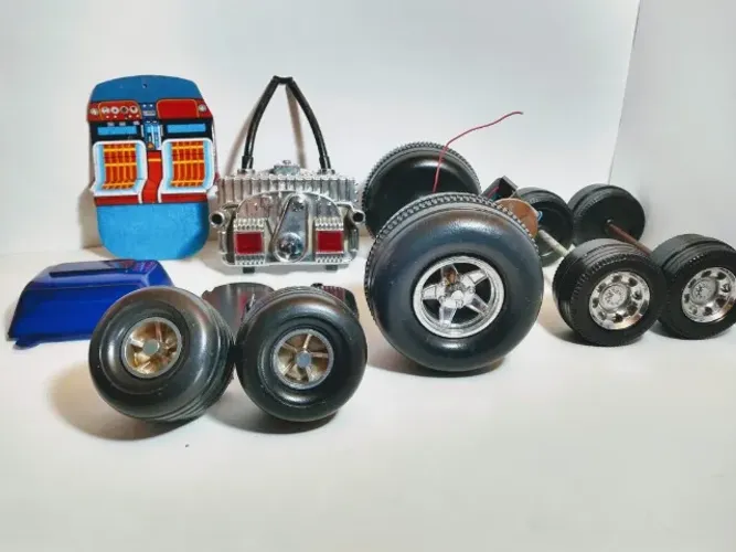 Peças de carrinhos vintage Anos 80