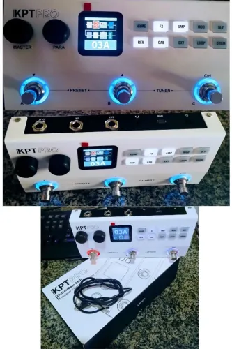 Pedaleira guitarra KPT PRO (nova)