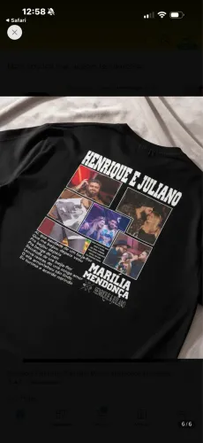 Vendo camisas personalizadas do Henrique e Juliano e vários outros modelos