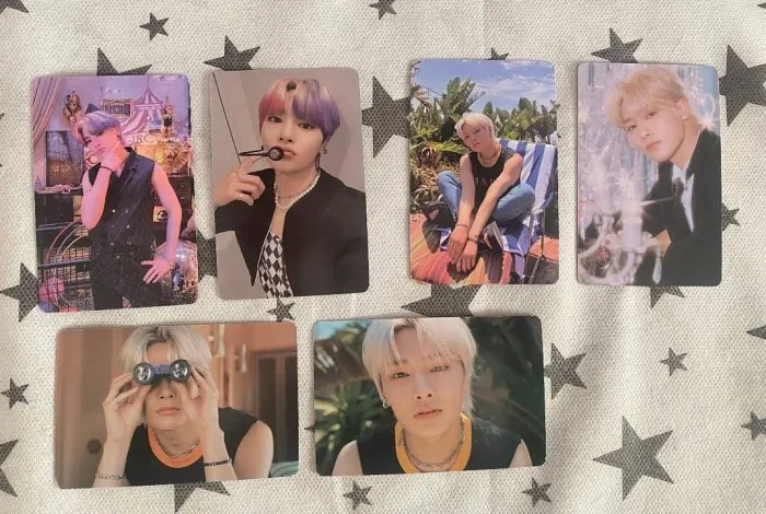Photocard stray kids i.n fanmade 