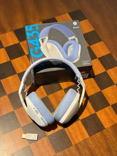 Headset Gamer Sem Fio Logitech G435 LIGHTSPEED USB e Bluetooth