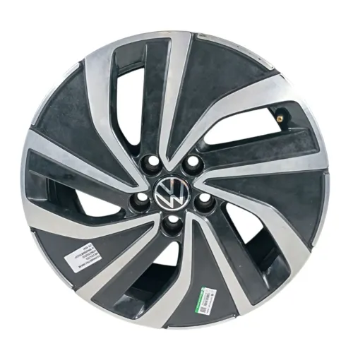 Roda Aro 16 Polo Highline 2024 6ea601025l Cinza Preto
