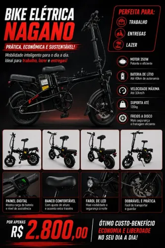 Vendo bike eletrica
