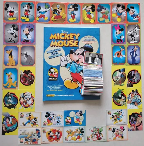 Álbum Mickey Mouse 90anos - p/ vc colar!