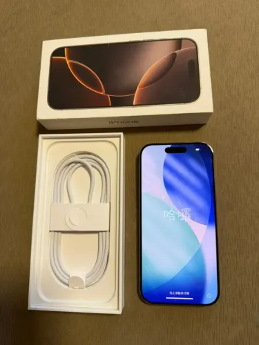Iphone 16 pro 256GB seminovo na caixa