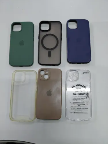 6 capinhas - Iphone 13
