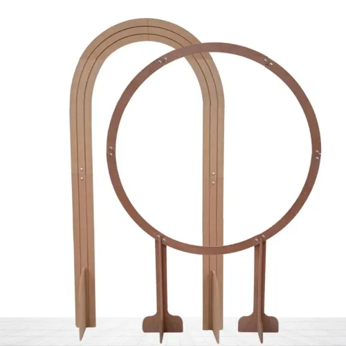 Arco Desconstruído + Estrutura Redonda para Decoração - Usado 1x (Estado de Novo) 