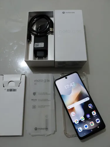 Lançamento Moto G565G 256GB completo nota 