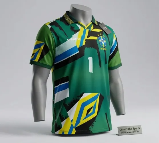 Camisa retrô Taffarel tamanho G