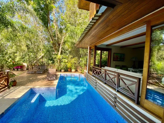 Casa em Condomínio para Venda em Guarujá, Cond. Iporanga, 5 dormitórios, 5 suítes, 6 banhe