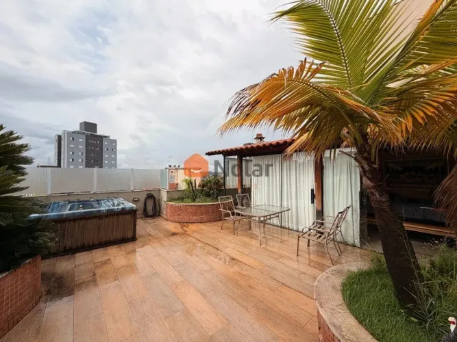 Cobertura Linear De 3 quartos com Área Gourmet e Jacuzzi no Bairro Fernão Dias Em Belo Hor