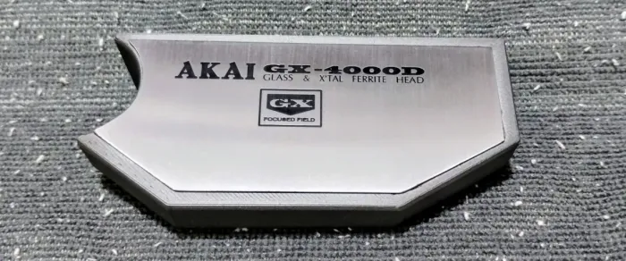 Akai GX-4000D tampa das cabeças