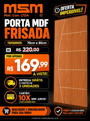 Porta mdf