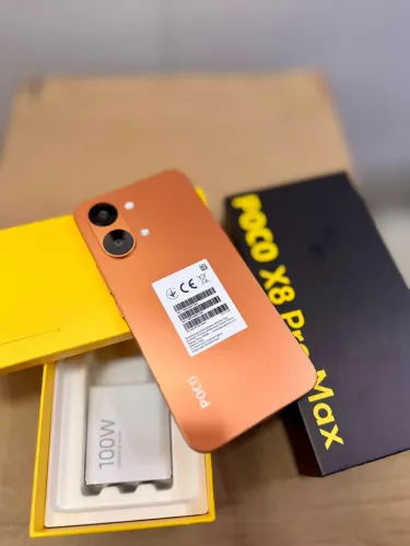 Poco x8 Pro Max 5G NFC 512/12 Laranja Preto Azul Branco Versão global